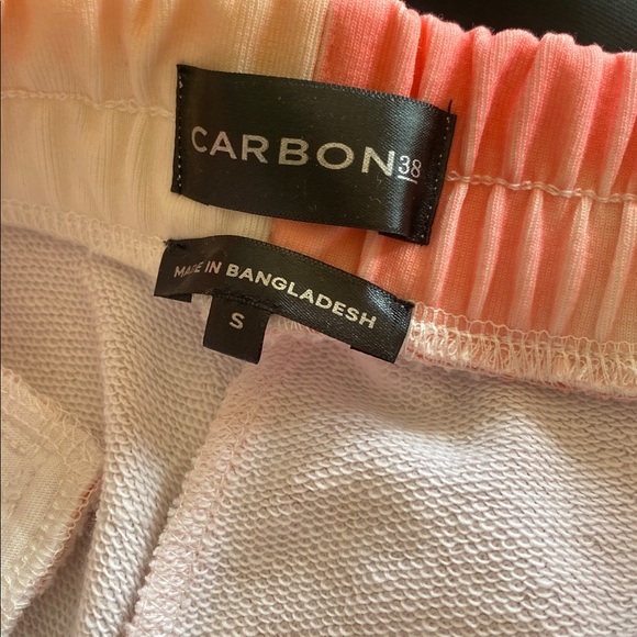 Carbon38 Tropical Palm Tree Sweatpants in Pink & Purple. Sz Small. NWT - Picture 5 of 6